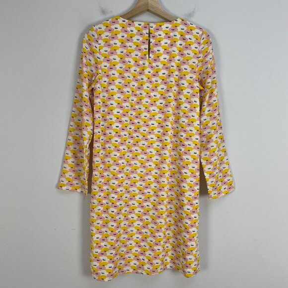 NWT Compania Fantastica Womens Shift Dress Size Small Cute Eyelash Print - Picture 8 of 11